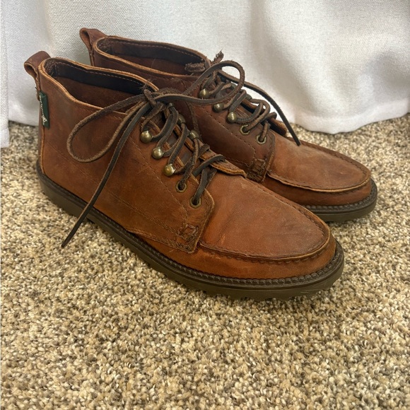 Vintage 1990's Eastland Women's Genuine Leather Lace Up Boots~Size 10M - Picture 1 of 8